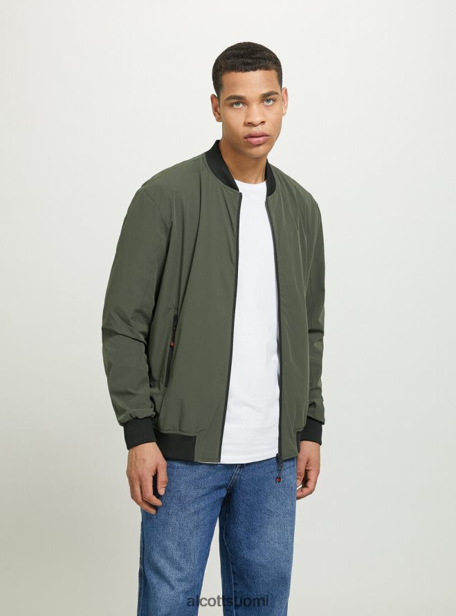 vaatetus fi Alcott miehet takki uurretuilla yksityiskohdilla musta HL28P0964