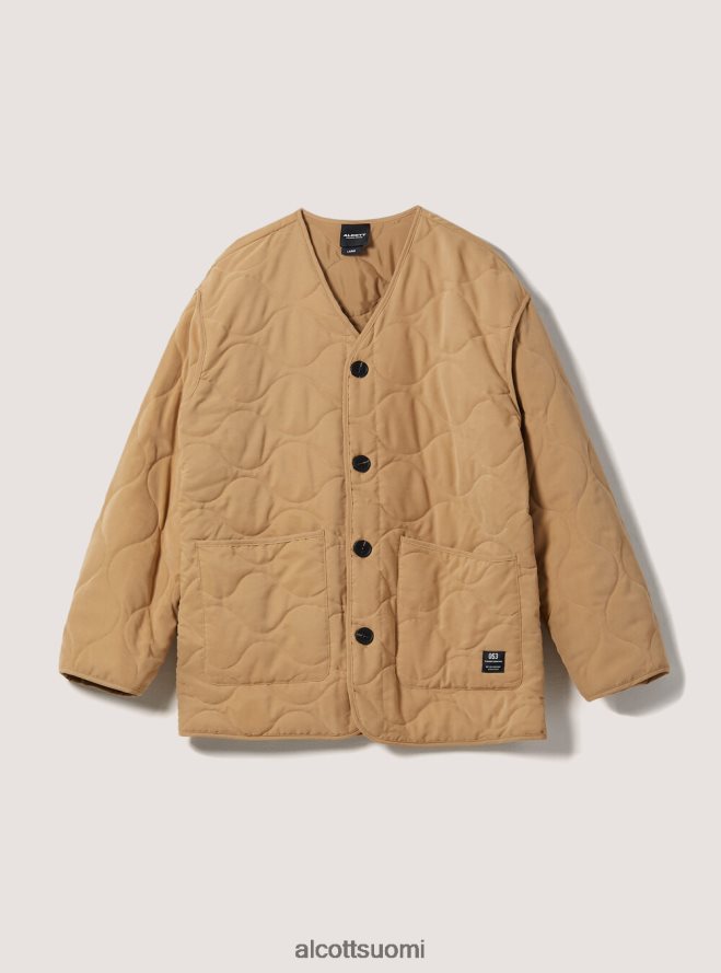 vaatetus fi Alcott miehet tikattu takki kierrätetyllä pehmusteella se2 senape medium HL28P01180