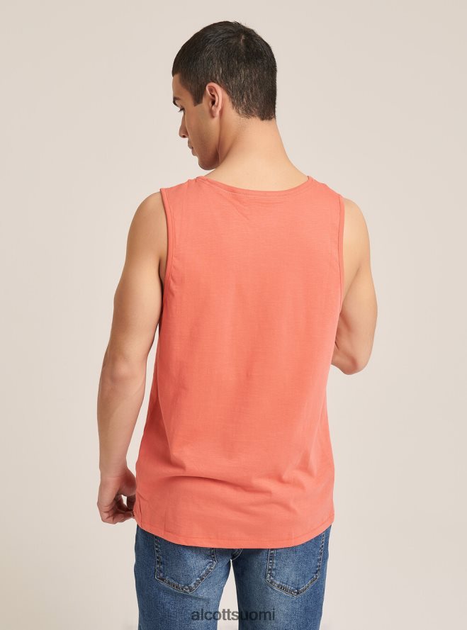 vaatetus fi Alcott miehet t-paita, jossa lyhyet hihat ja printti valkoinen HL28P0955