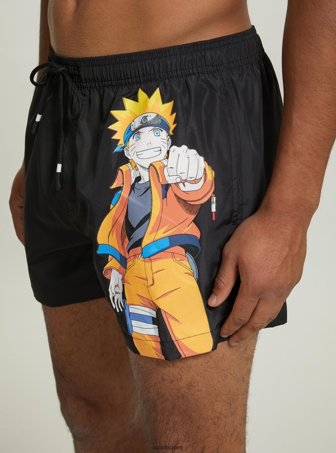 vaatetus fi Alcott miehet naruto puku bk1 musta HL28P0737