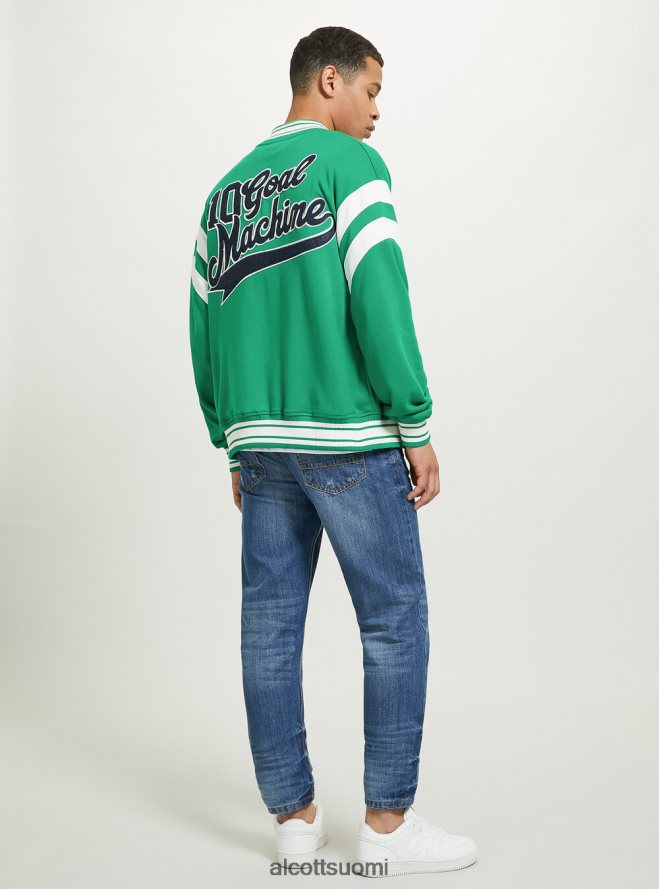 vaatetus fi Alcott miehet bomber college con stampa gn2 vihreä medium HL28P01051