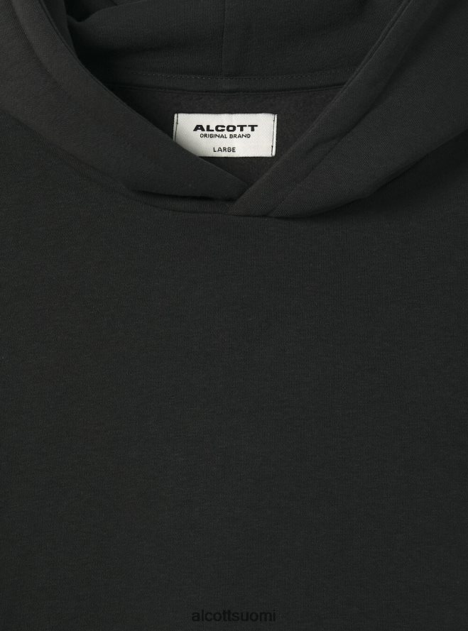 vaatetus fi Alcott miehet boxy fit hupullinen collegepaita sa2 hiekkaa medium HL28P0758