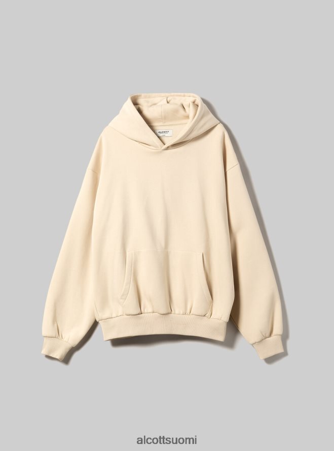 vaatetus fi Alcott miehet boxy fit hupullinen collegepaita sa2 hiekkaa medium HL28P0794