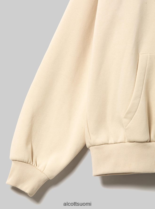 vaatetus fi Alcott miehet boxy fit hupullinen collegepaita sa2 hiekkaa medium HL28P0794