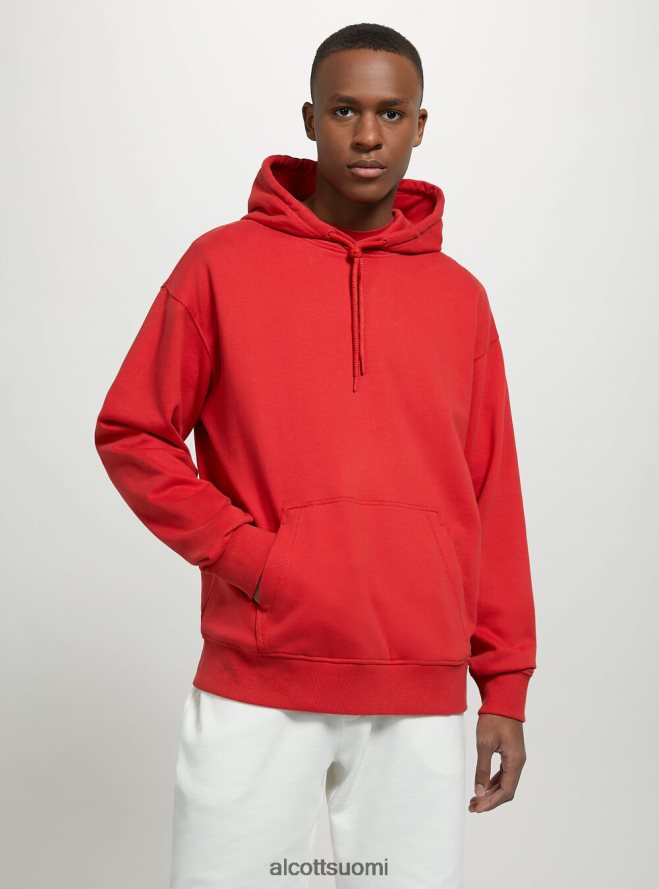 vaatetus fi Alcott miehet collegepaita, jossa huppu ja tasku wh1 luonnonvalkoinen HL28P0647