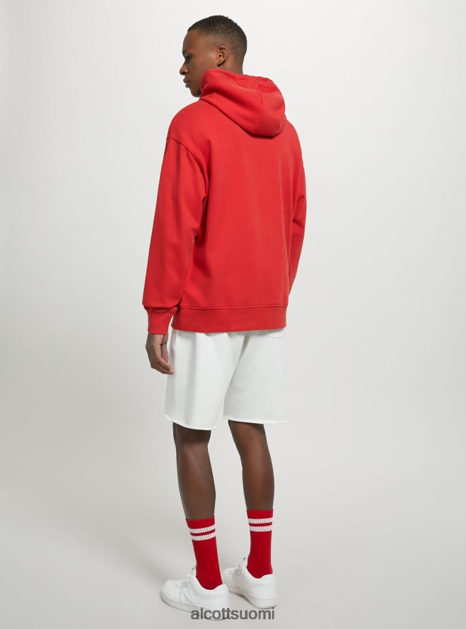 vaatetus fi Alcott miehet collegepaita, jossa huppu ja tasku wh1 luonnonvalkoinen HL28P0647