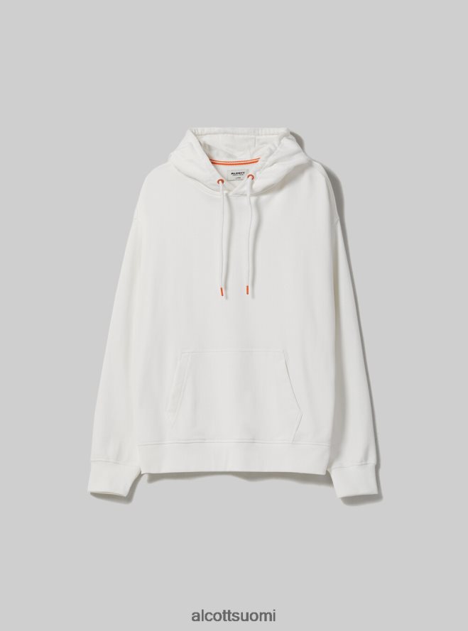 vaatetus fi Alcott miehet collegepaita, jossa huppu ja tasku wh1 luonnonvalkoinen HL28P0661