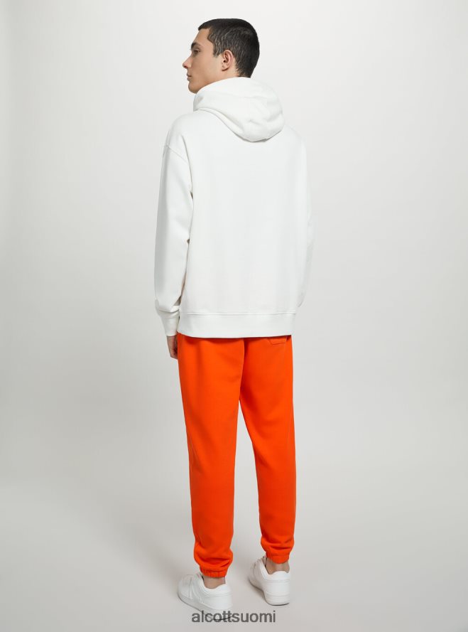 vaatetus fi Alcott miehet collegepaita, jossa huppu ja tasku wh1 luonnonvalkoinen HL28P0661