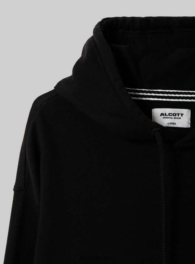 vaatetus fi Alcott miehet collegepaita, jossa huppu ja tasku wh1 luonnonvalkoinen HL28P0682