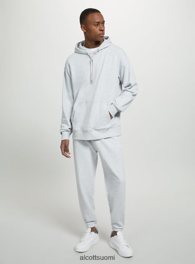 vaatetus fi Alcott miehet collegepaita, jossa huppu ja tasku wh1 luonnonvalkoinen HL28P0683