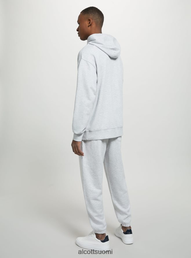 vaatetus fi Alcott miehet collegepaita, jossa huppu ja tasku wh1 luonnonvalkoinen HL28P0683