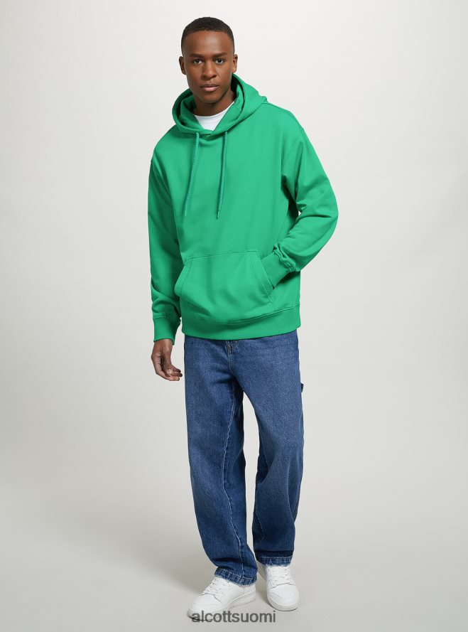 vaatetus fi Alcott miehet collegepaita, jossa huppu ja tasku wh1 luonnonvalkoinen HL28P0890