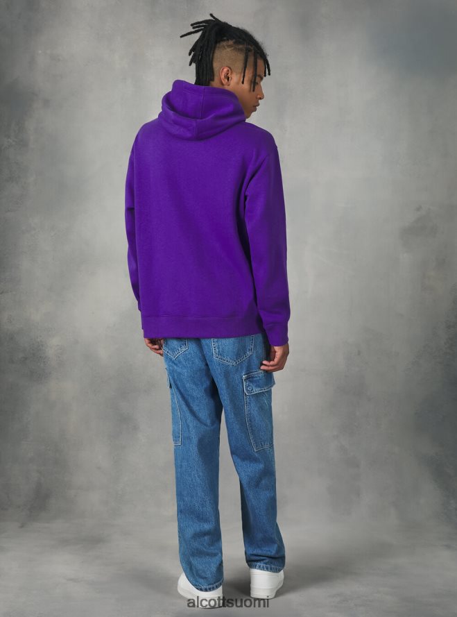 vaatetus fi Alcott miehet collegepaita, jossa huppu ja tasku wh2 valkoinen HL28P0710