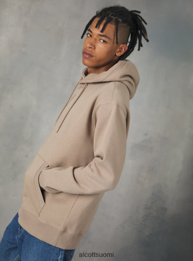 vaatetus fi Alcott miehet collegepaita, jossa huppu ja tasku wh2 valkoinen HL28P0768