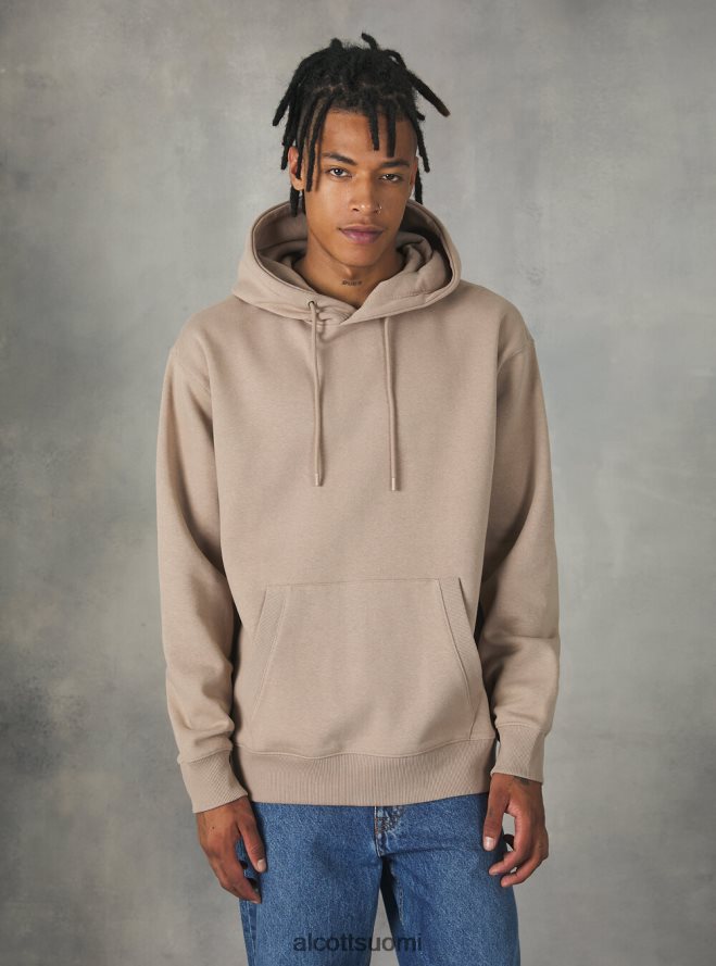 vaatetus fi Alcott miehet collegepaita, jossa huppu ja tasku wh2 valkoinen HL28P0768