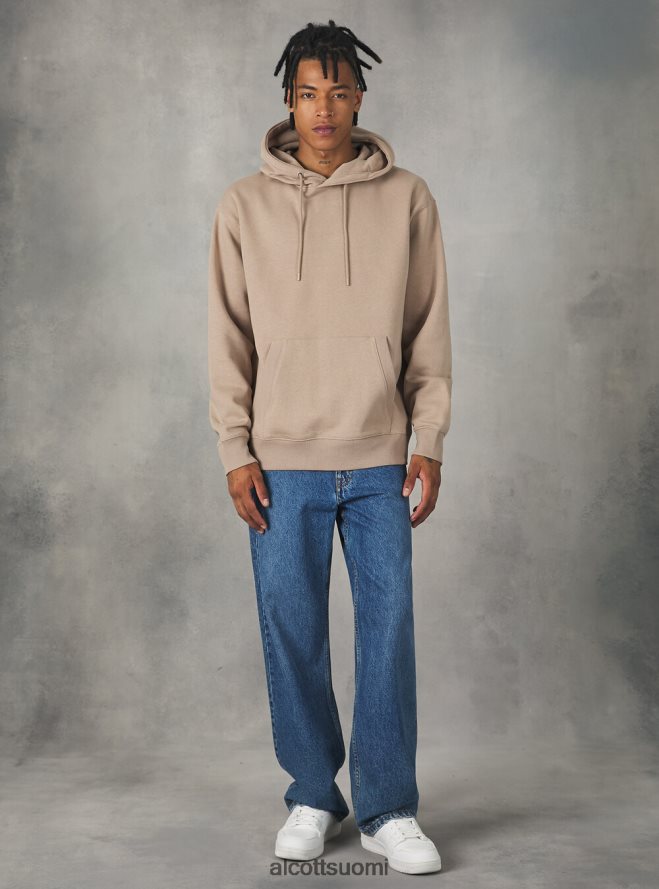 vaatetus fi Alcott miehet collegepaita, jossa huppu ja tasku wh2 valkoinen HL28P0768