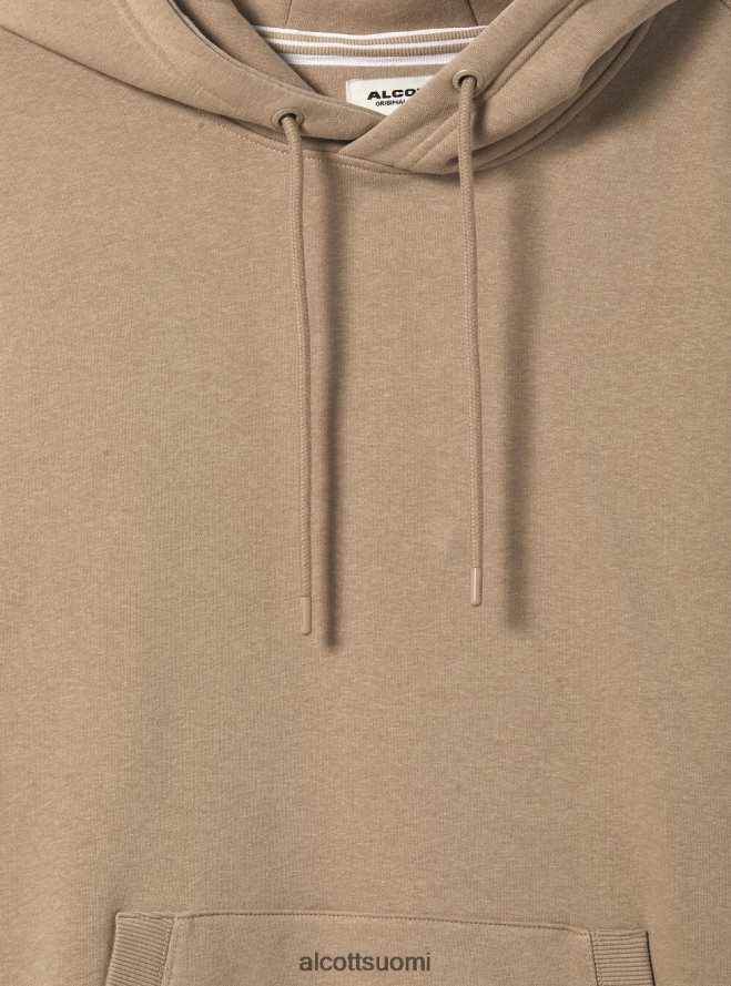 vaatetus fi Alcott miehet collegepaita, jossa huppu ja tasku wh2 valkoinen HL28P0768