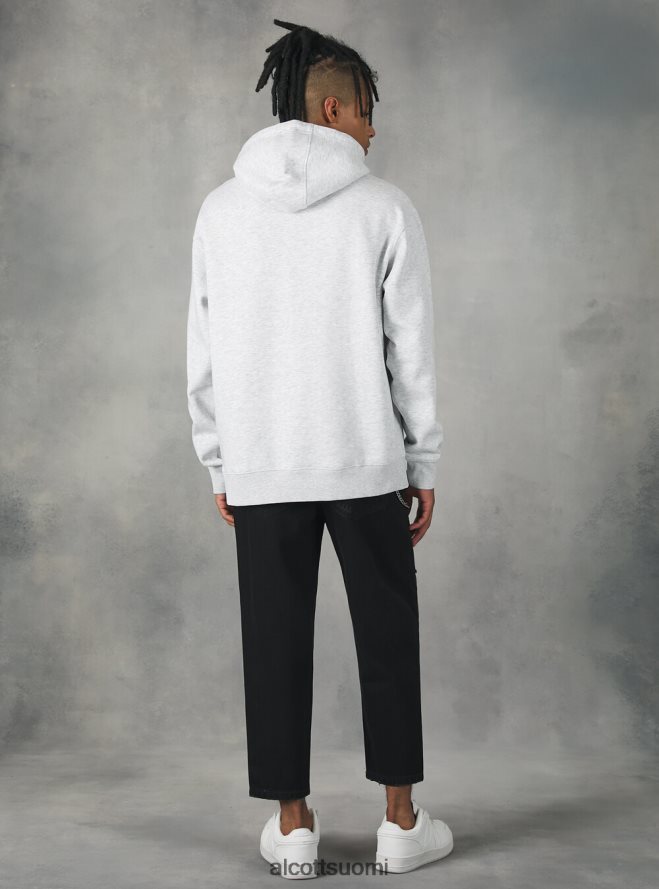 vaatetus fi Alcott miehet collegepaita, jossa huppu ja tasku wh2 valkoinen HL28P0944