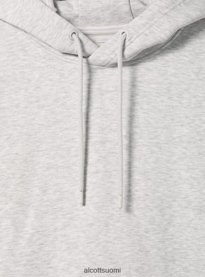 vaatetus fi Alcott miehet collegepaita, jossa huppu ja tasku wh2 valkoinen HL28P0944