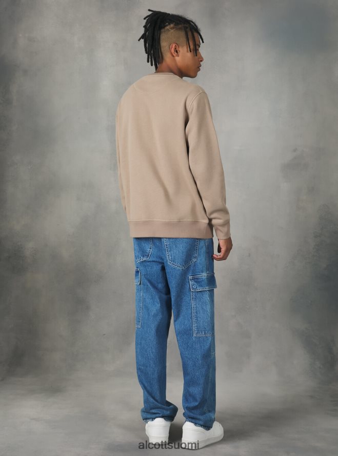 vaatetus fi Alcott miehet felpa girocollo con stampa college bo1 bordeaux tumma HL28P01091