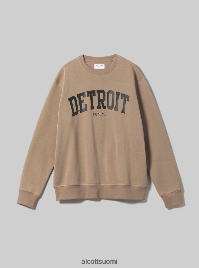 vaatetus fi Alcott miehet felpa girocollo con stampa college bo1 bordeaux tumma HL28P01091