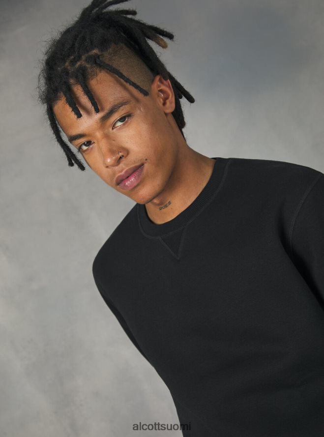 vaatetus fi Alcott miehet pyöreäpäällinen collegepaita wh2 valkoinen HL28P01006