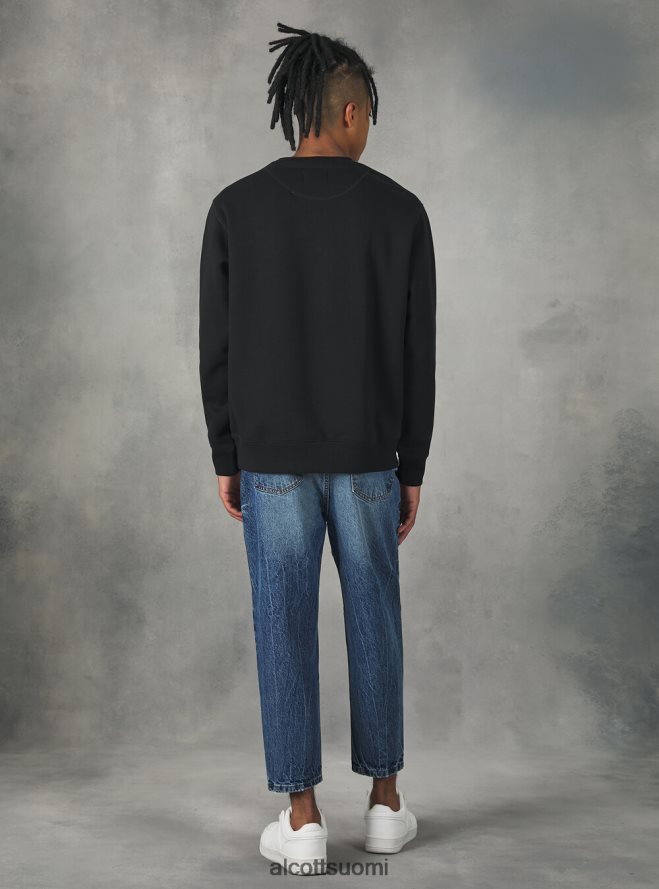 vaatetus fi Alcott miehet pyöreäpäällinen collegepaita wh2 valkoinen HL28P01006