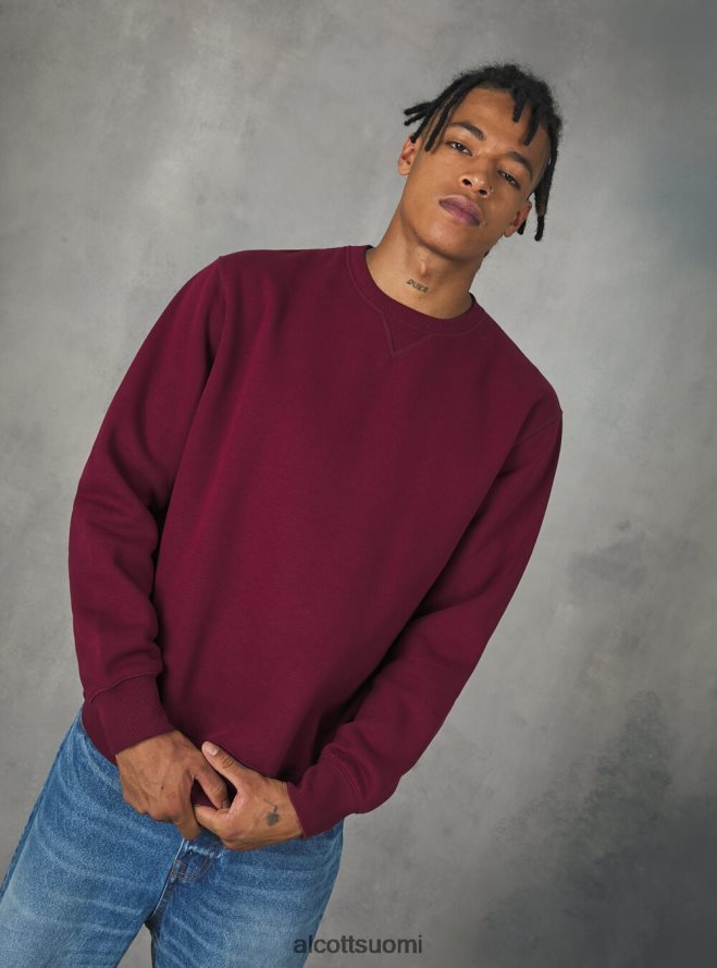 vaatetus fi Alcott miehet pyöreäpäällinen collegepaita wh2 valkoinen HL28P01008