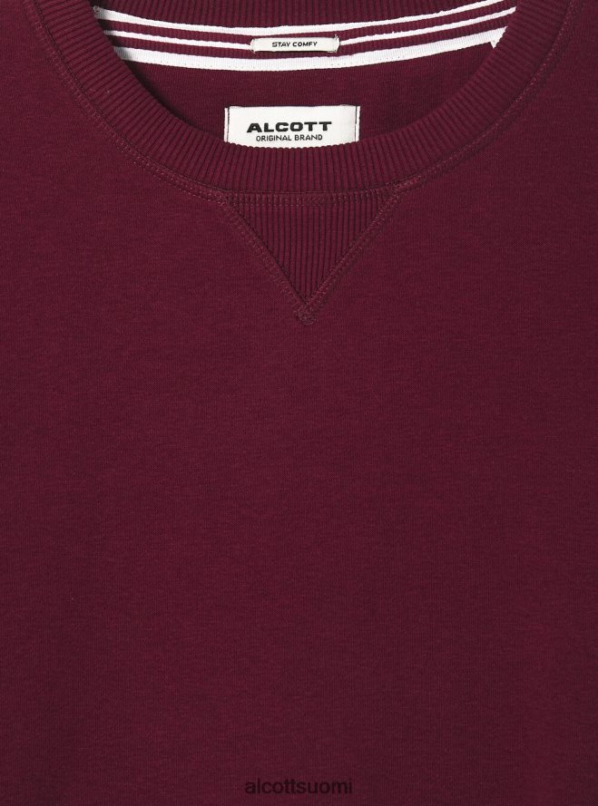 vaatetus fi Alcott miehet pyöreäpäällinen collegepaita wh2 valkoinen HL28P01008