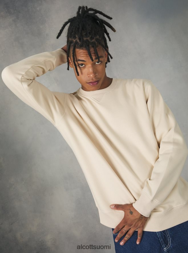 vaatetus fi Alcott miehet pyöreäpäällinen collegepaita wh2 valkoinen HL28P0822