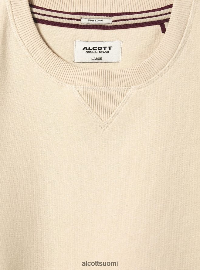 vaatetus fi Alcott miehet pyöreäpäällinen collegepaita wh2 valkoinen HL28P0822