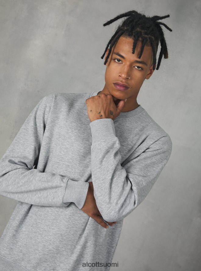 vaatetus fi Alcott miehet pyöreäpäällinen collegepaita wh2 valkoinen HL28P0937