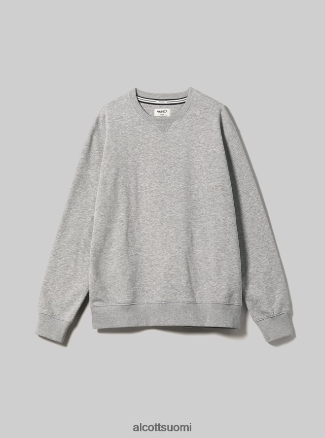 vaatetus fi Alcott miehet pyöreäpäällinen collegepaita wh2 valkoinen HL28P0937