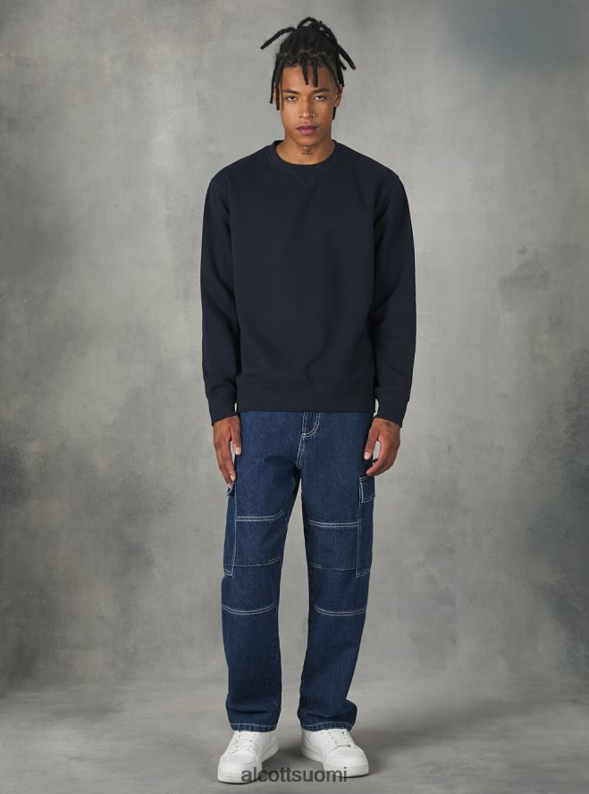 vaatetus fi Alcott miehet pyöreäpäällinen collegepaita wh2 valkoinen HL28P0939