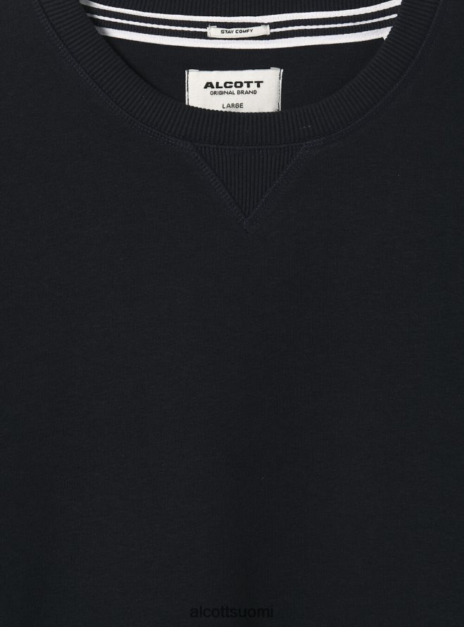 vaatetus fi Alcott miehet pyöreäpäällinen collegepaita wh2 valkoinen HL28P0939