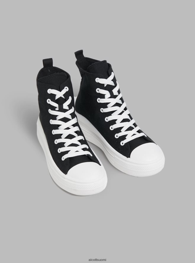 kenkiä fi Alcott naiset lenkkarit stivaletto con platfrom wh2 valkoinen HL28P088