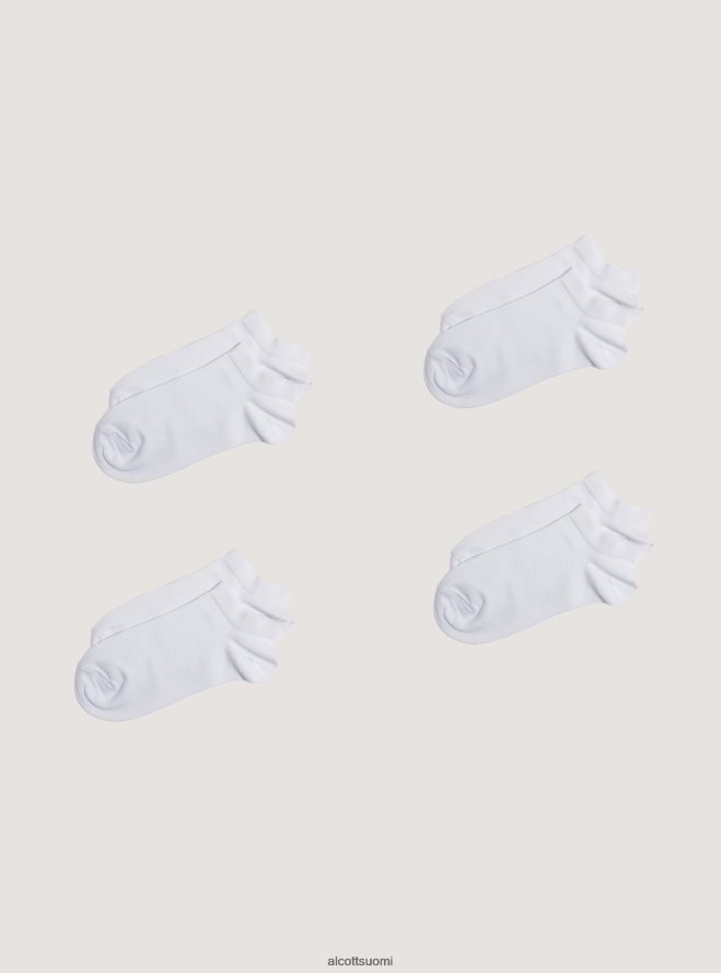 Lisätarvikkeet fi Alcott naiset setti 4 paia calzini tinta unitita wh1 luonnonvalkoinen HL28P0368