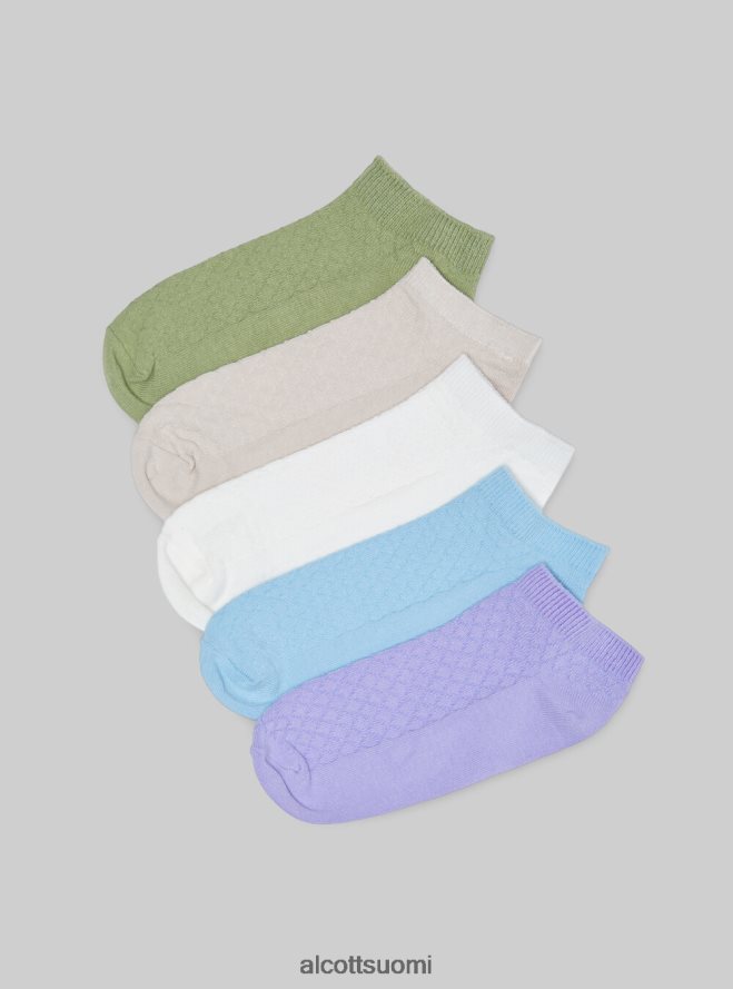 Lisätarvikkeet fi Alcott naiset setti 5 paia di calzini monivärinen HL28P0524