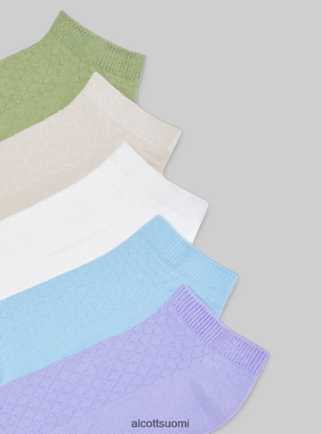 Lisätarvikkeet fi Alcott naiset setti 5 paia di calzini monivärinen HL28P0524