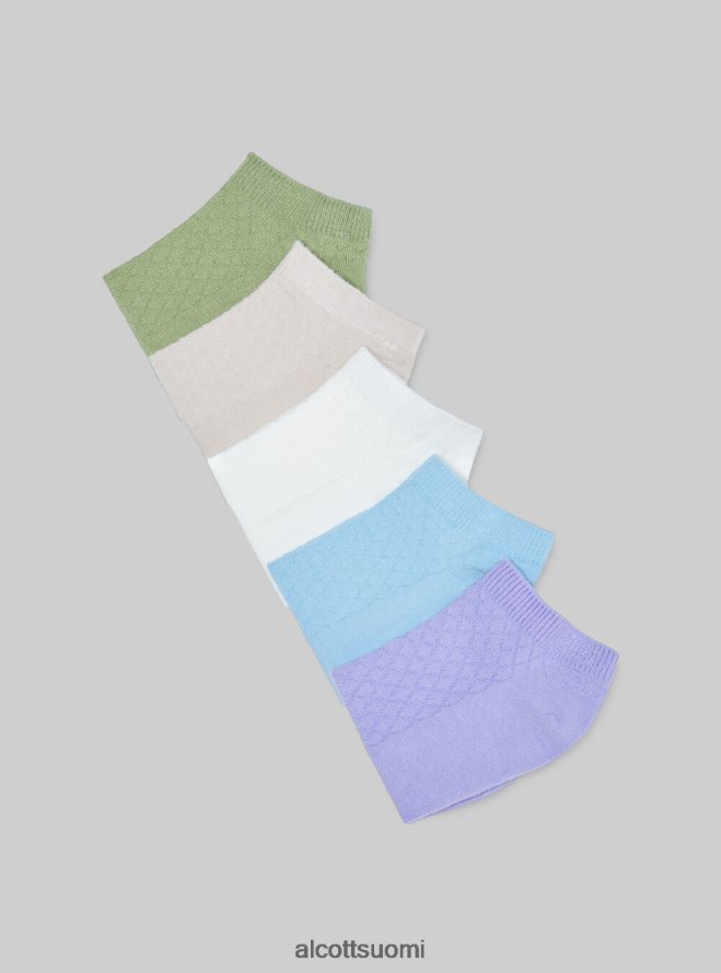 Lisätarvikkeet fi Alcott naiset setti 5 paia di calzini monivärinen HL28P0524