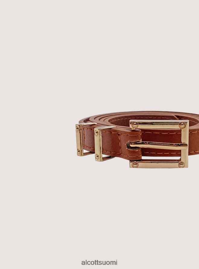 Lisätarvikkeet fi Alcott naiset cintura sottile effetto pelle musta HL28P0533