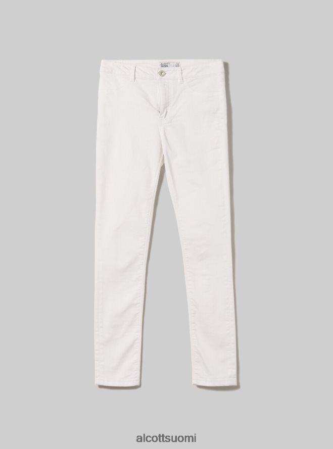 vaatetus fi Alcott naiset Korkeavyötäröiset super skinny -farkut joustavasta denimistä d000 musta HL28P0267