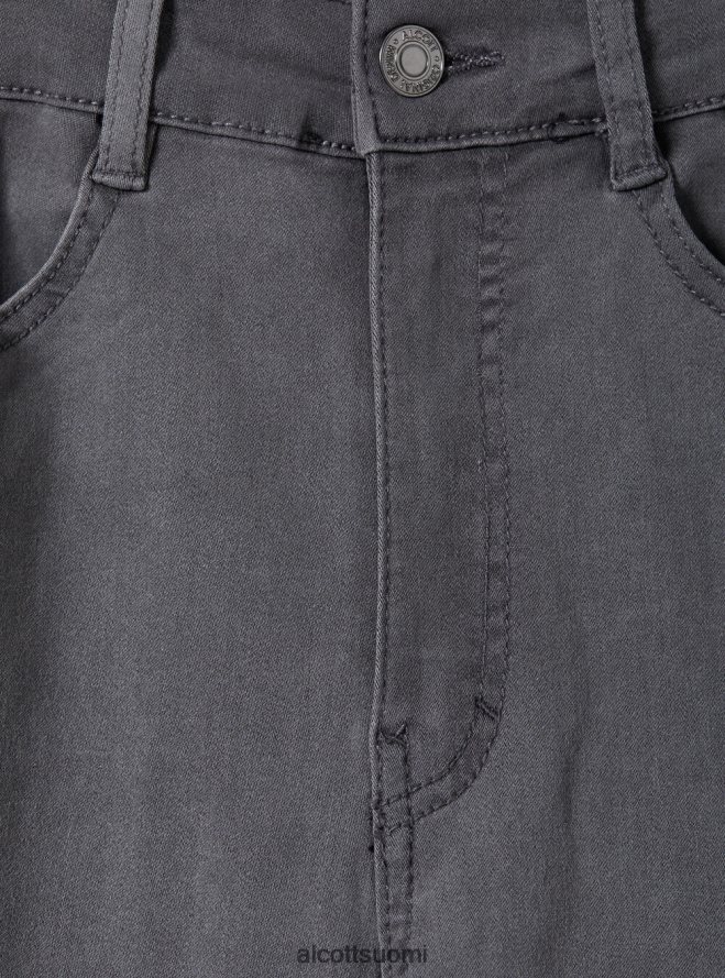 vaatetus fi Alcott naiset Skinny fit korkeavyötäröiset farkut d002 keskitummansininen HL28P0121