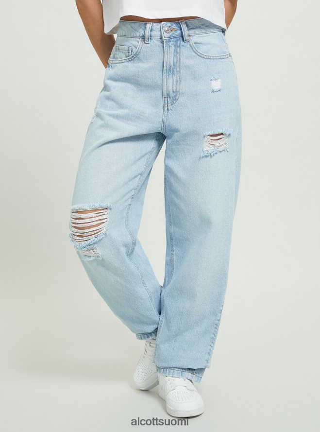 vaatetus fi Alcott naiset baggy fit farkut d003 keskisininen HL28P075