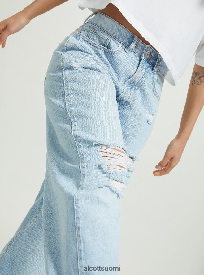 vaatetus fi Alcott naiset baggy fit farkut d003 keskisininen HL28P075