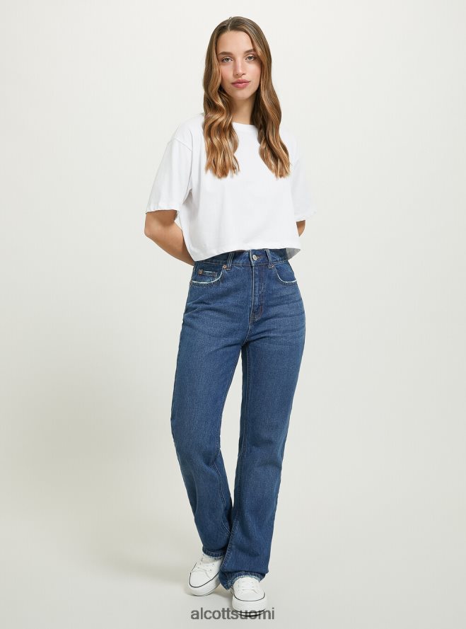 vaatetus fi Alcott naiset bootcut farkut d006 taivaansininen HL28P0358