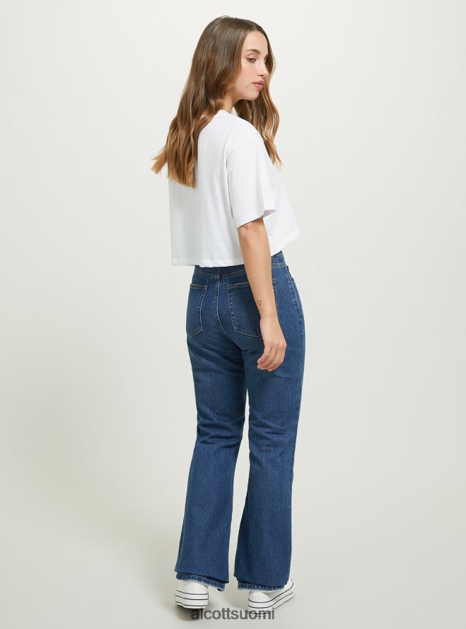 vaatetus fi Alcott naiset bootcut farkut d006 taivaansininen HL28P0358