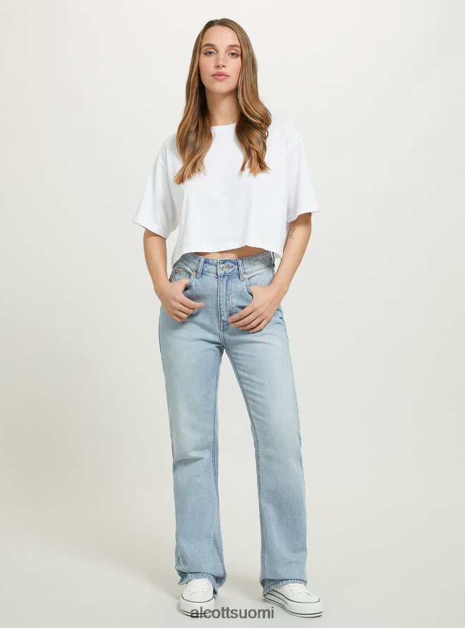 vaatetus fi Alcott naiset bootcut farkut d006 taivaansininen HL28P077