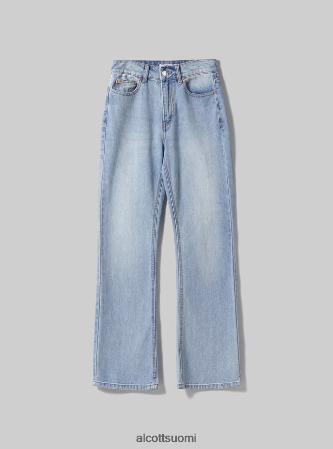 vaatetus fi Alcott naiset bootcut farkut d006 taivaansininen HL28P077