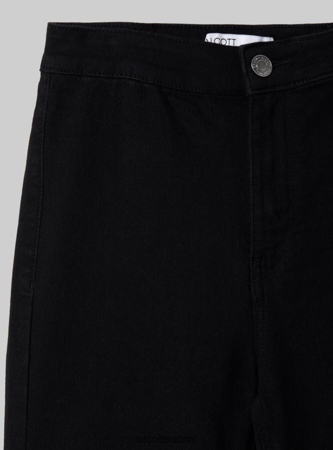 vaatetus fi Alcott naiset jeggings leimahtaa korkea vyötärö d002 keskitummansininen HL28P064